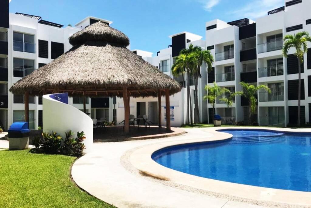 ¡Nuevo! Hermoso Departamento Con Alberca. Manzanillo Ngoại thất bức ảnh